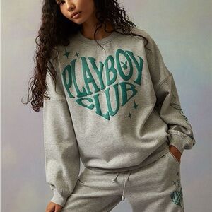 Playboy Club PacSun Grey Sweatshirt